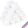 10 pelotes de laine - Blanc neige - 100% acrylique - Bergère de France - Barisienne 7