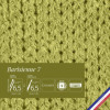 10 pelotes de laine - Algue blanc - 100% acrylique - Bergère de France - Barisienne 7