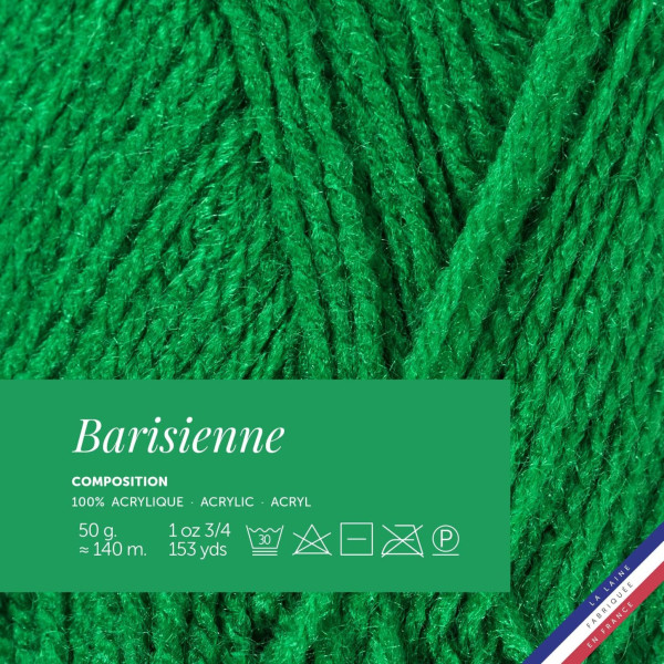 10 pelotes de laine - Prairie - 100% acrylique - Bergère de France - Barisienne