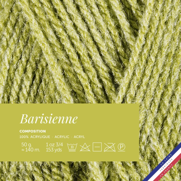 10 pelotes de laine - Jojoba - 100% acrylique - Bergère de France - Barisienne