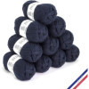photo-10 pelotes de laine - Amiral - 100% acrylique - Bergère de France - Barisienne