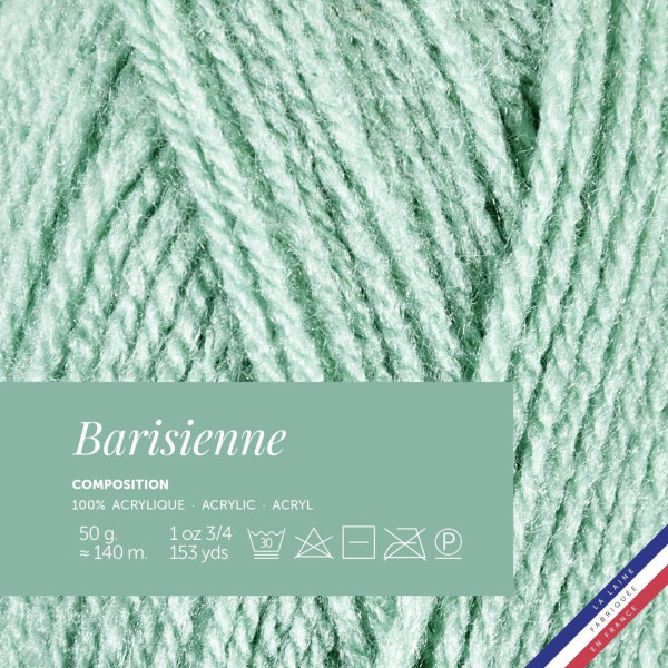 10 pelotes de laine - Bambou - 100% acrylique - Bergère de France - Barisienne