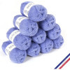 10 pelotes de laine - Royal - 100% acrylique - Bergère de France - Barisienne