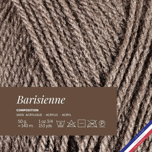 10 pelotes de laine - Broussaille - 100% acrylique - Bergère de France - Barisienne