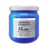 photo - Peinture vinylique - Flashe - Bleu fluo - 083 - Lefranc Bourgeois - 400ml