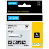 photo - Recharge - Ruban - DYMO - Noir et Blanc - 19mm x 5,5m - Autocollante - Pour titreuse