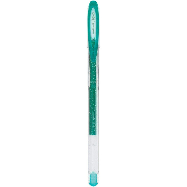Stylos roller - Encre gel - Couleurs pailletées - Mine 1mm - 8 teintes - Uni-Ball