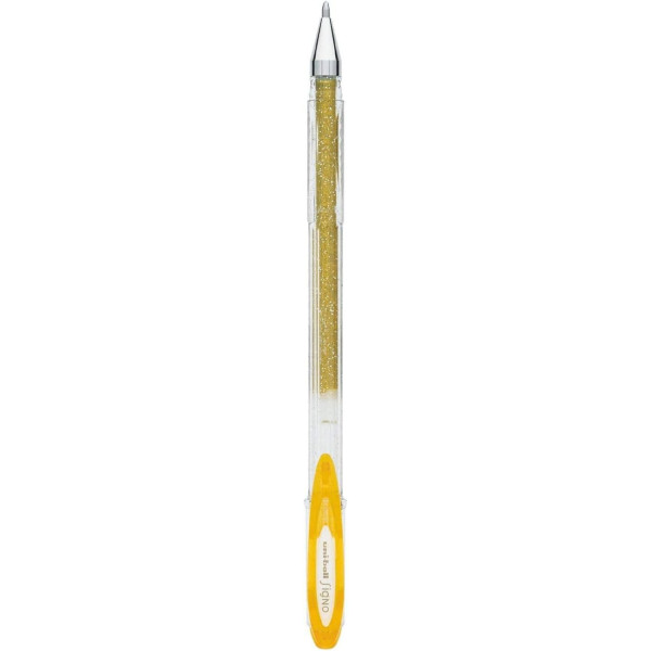 Stylos roller - Encre gel - Couleurs pailletées - Mine 1mm - 8 teintes - Uni-Ball