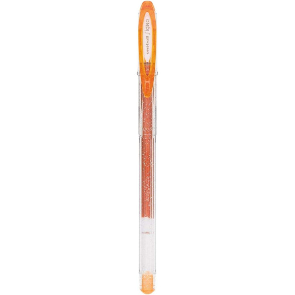 Stylos roller - Encre gel - Couleurs pailletées - Mine 1mm - 8 teintes - Uni-Ball