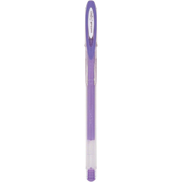 Stylos roller - Encre gel - Couleurs pastel - Mine 1mm - 8 teintes - Uni-Ball