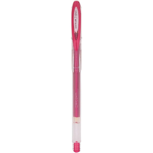 Stylos roller - Encre gel - Couleurs métallisées - Mine 1mm - 8 teintes - Uni-Ball