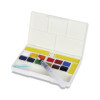 Peinture aquarelle - Fine - Boîte 12 demi-godets - Sennelier - La petite aquarelle - Mains libres