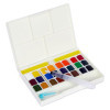 Peinture aquarelle - Fine - Boîte 24 demi-godets - Sennelier - La petite aquarelle - Mains libres