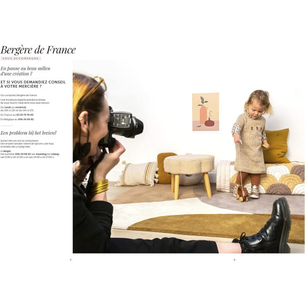 Catalogue - Patrons pour tricot et crochet - Famille automne - 27 modèles - Bergère de France