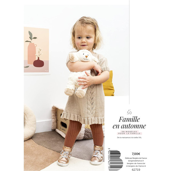 Catalogue - Patrons pour tricot et crochet - Famille automne - 27 modèles - Bergère de France