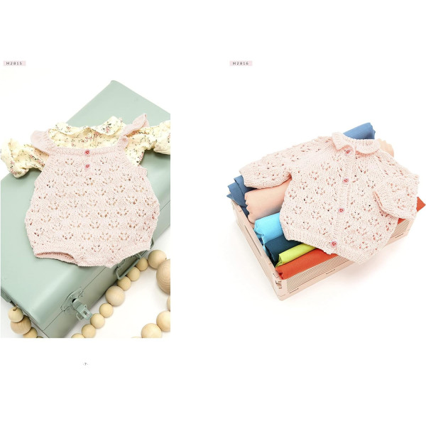 Catalogue - Patrons pour tricot et crochet - Tenues enfant été - N°54 - Bergère de France