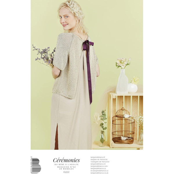 Catalogue - Patrons pour tricot et crochet - Tenues de cérémonies - N°42 - Bergère de France