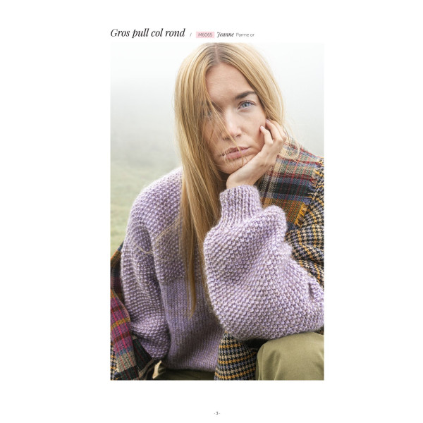 Catalogue - Patrons pour tricot et crochet - Mode hiver femme - 27 modèles - Bergère de France
