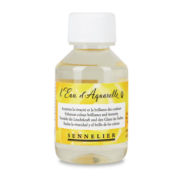 photo - Médium - Peinture aquarelle - Mouillant - Pour diluer - L'eau d'Aquarelle - Sennelier - 100ml