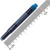 Cartouches d'encre - Lilas - Encre non effaçable - Pour stylo plume et roller - 5 grandes cartouches
