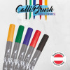 Feutres - Calligraphie - Double pointe - 2mm et pinceau - 5 couleurs classiques - Online