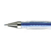 Stylo encre gel bleu métallisé pointe moyenne 0,7mm UniBall Signo