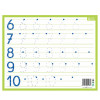 Ardoise Effaçable A Sec Chiffres 26,5 X 21 Cm | Surdiscount