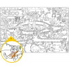 Coloriage Géant Pour Enfants Le Zoo 80 X120 Cm pas cher