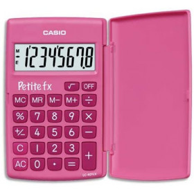 Calculatrice Scolaire Petite Fx Casio Rose pas cher