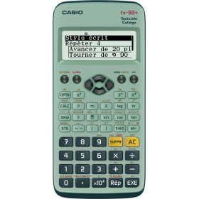 CALCULATRICE CASIO FX 92 COLLÈGE 2D+ | à seulement 19,99 €
