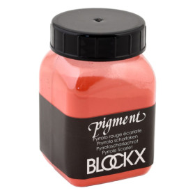 photo-Pigment en poudre - Rouge pyrrolo écarlate - 57 - Blockx - Pot de 100g