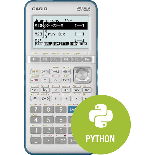 calculatrice-graphique-casio-35+Eii-lycee-python