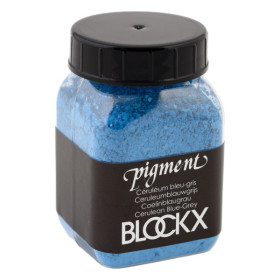 photo-Pigment en poudre - Céruléum bleu-gris - 77 - Blockx - Pot de 100g