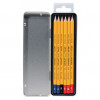 Boîte De 6 Crayons Graphite - 1H 2H Hb 1B 2B 4B - Bruynzeel | Surdiscount