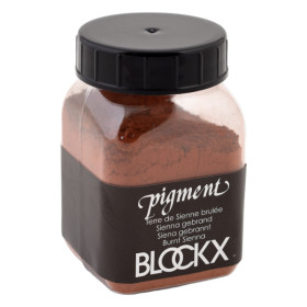 photo-Pigment en poudre - Terre de Sienne brûlée - 3 - Blockx - Pot de 100g