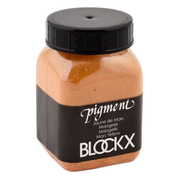 photo-Pigment en poudre - Jaune de Mars - 36 - Blockx - Pot de 100g