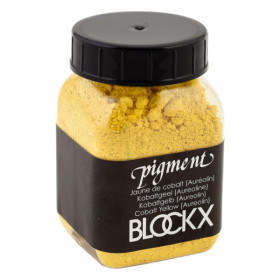 photo-Pigment en poudre - Jaune de cobalt auréolin - 52 - Blockx - Pot de 100g