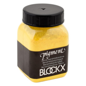 photo-Pigment en poudre - Jaune benzimidazolone - 63 - Blockx - Pot de 100g