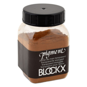 photo-Pigment en poudre - Jaune de Mars transparent - 66 - Blockx - Pot de 100g