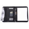 Conférencier A4 Zippé Avec Calculatrice - Collection Damiers - Noir - Cristo | à seulement 29,99 €
