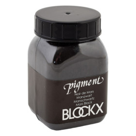 photo-Pigment en poudre - Noir de Mars - 72 - Blockx - Pot de 100g