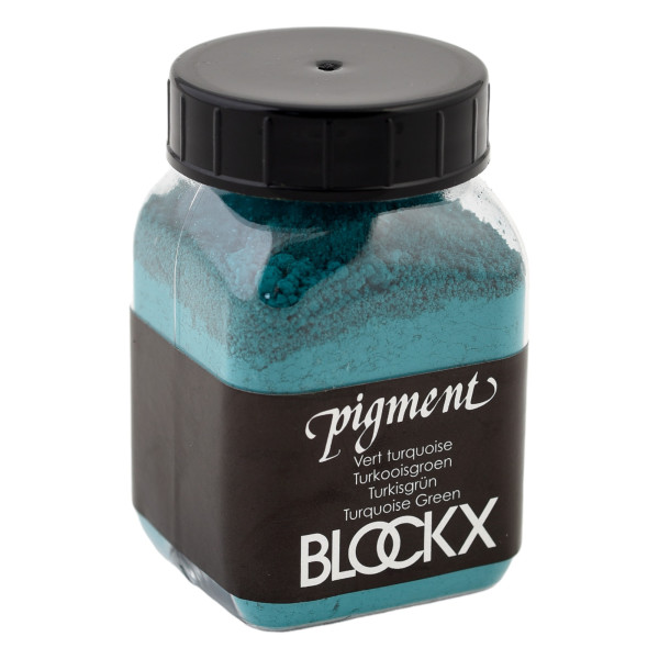 photo-Pigment en poudre - Vert turquoise - 95 - Blockx - Pot de 100g