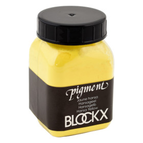 photo-Pigment en poudre - Jaune Hansa - 96 - Blockx - Pot de 100g