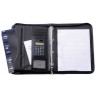 Conférencier A4 Avec Poignées Et Calculatrice - Collection Damiers - Noir - Cristo | Surdiscount
