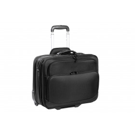 Trolley Polyester Pour Pc Portable De 17 Pouces - 4 Compartiments - Noir - Cristo | Surdiscount