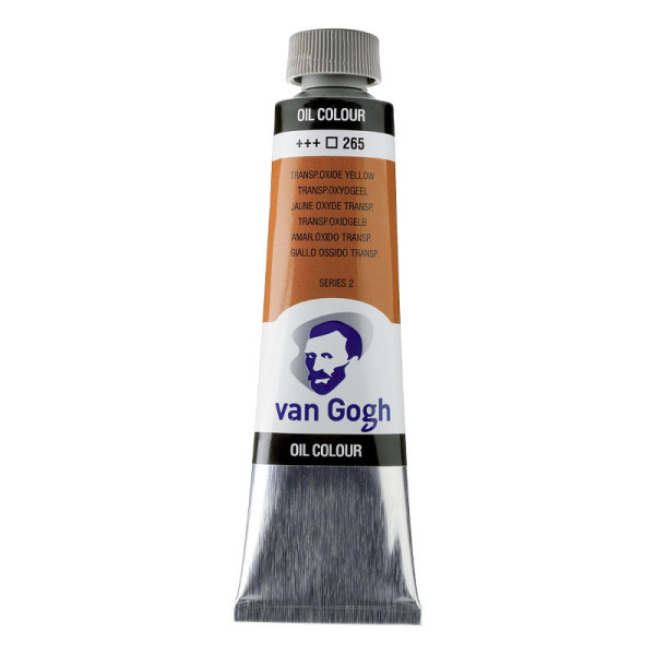 photo-Peinture à l'huile - Jaune Oxyde Transparent - 265 - A l'huile de carthame - Van Gogh - 40ml