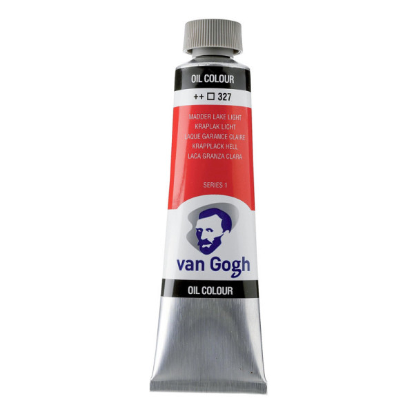 photo-Peinture à l'huile - Laque de Garance Clair - 327 - A l'huile de carthame - Van Gogh - 40ml