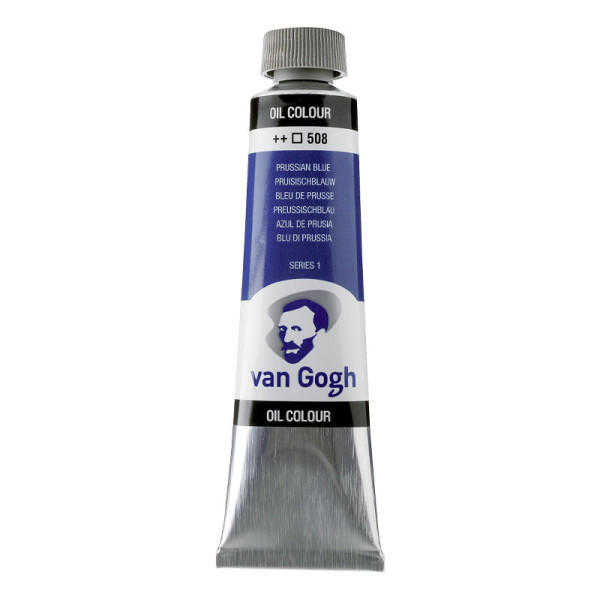 photo-Peinture à l'huile - Bleu de Prusse - 508 - A l'huile de carthame - Van Gogh - 40ml