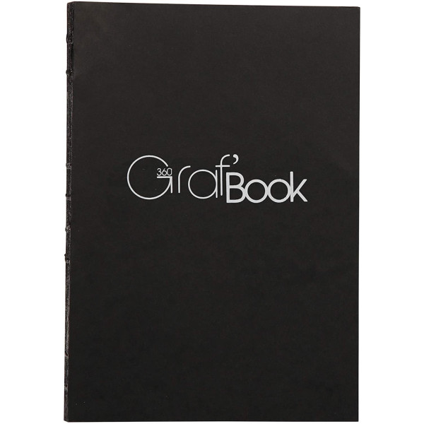 Carnet Graf'Book 360° Paysage 14,8 X 21 Cm 100G Clairefontaine pas cher