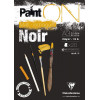 Bloc Paint'On Noir Colle A3 - 20 Feuilles - Clairefontaine pas cher